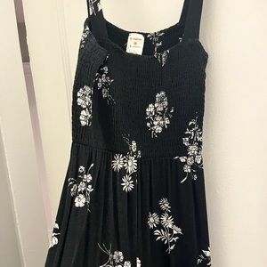 Cute black floral jumpsuit